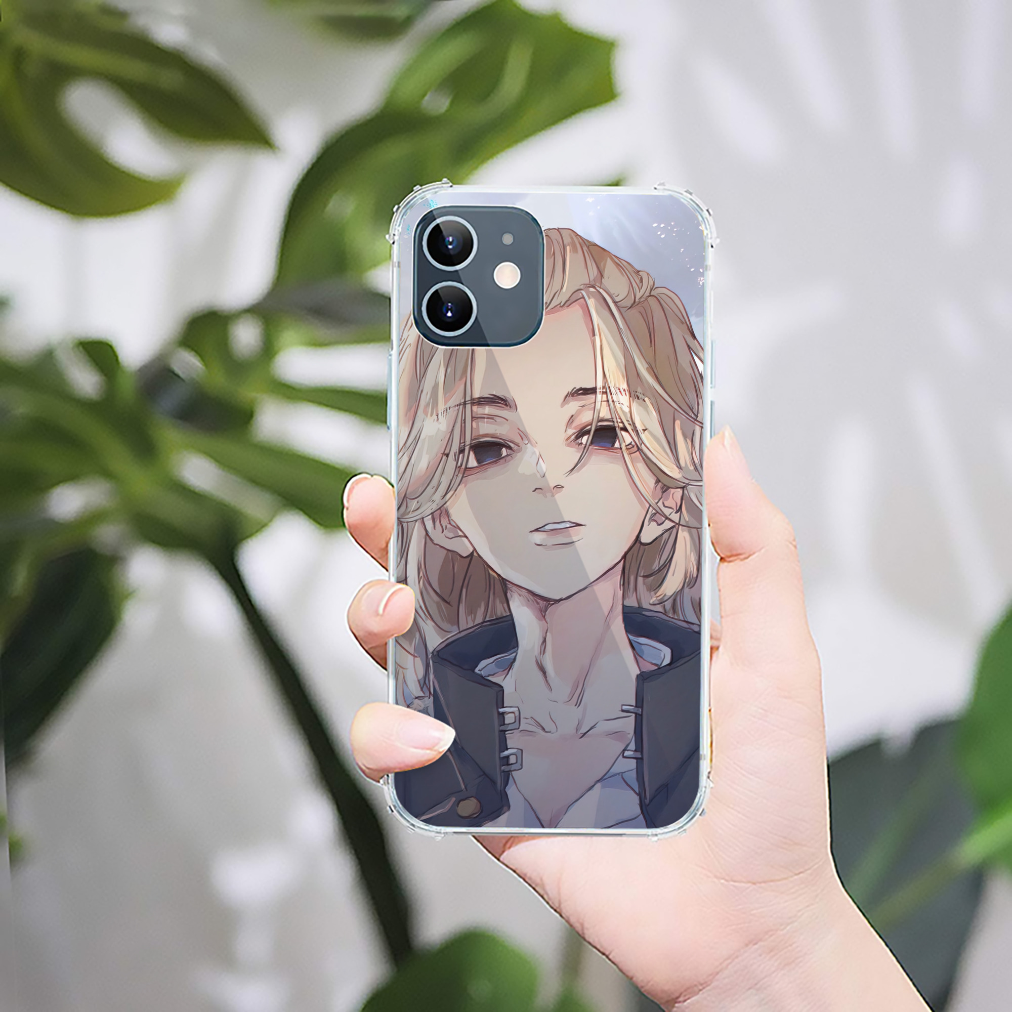 （画像用） 東京リベンジャーズ Tokyo Revengers 【iPhone 12シリーズ対応】透明スマホケース（クリアソフトケース）